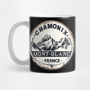 Chamonix Mont-Blanc France Mug